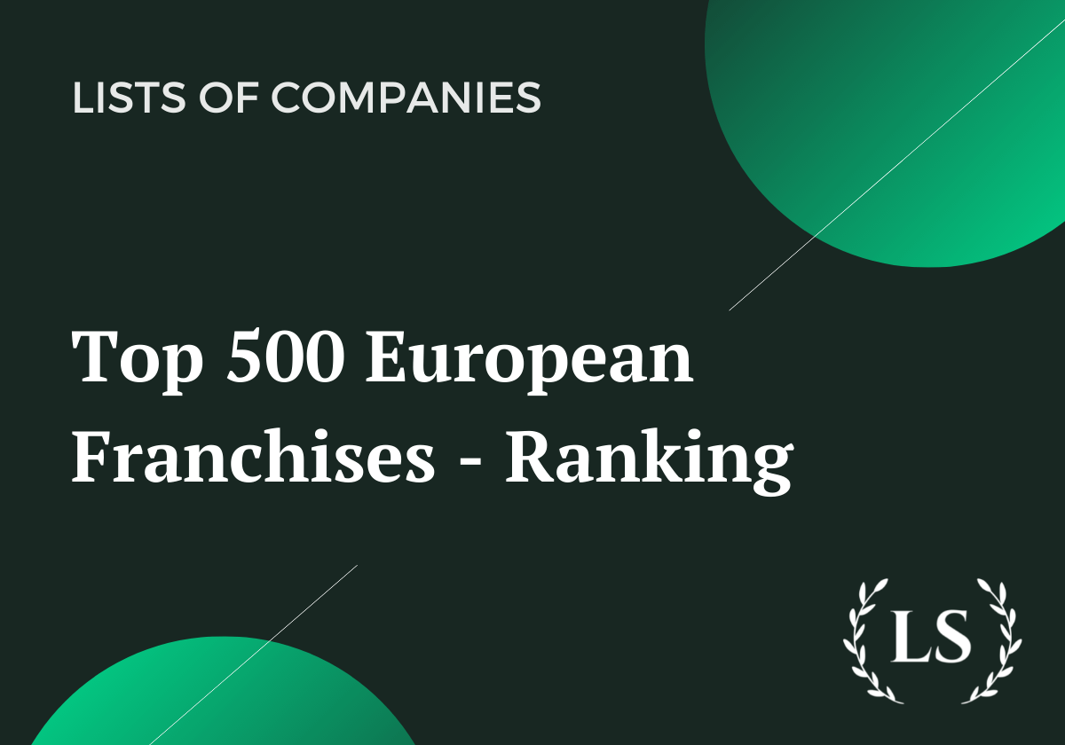 Top 500 European Franchises – Ranking